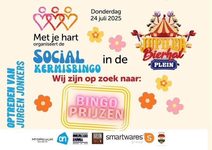 kermis bingo metjehart 2025 - frans versteden FRVE4567